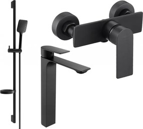 Mexen Alexa DS62 set doccia, nero - 71214DS62-70