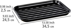 Vassoio per grigliare in acciaio inox Luca – Wenko