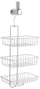 Mensola da bagno a parete a tre livelli Nivala - Wenko