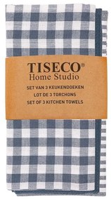 Asciugamani in cotone in set da 3 70x50 cm Lines - Tiseco Home Studio