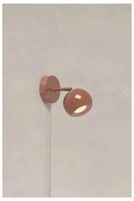 Lampada da parete marrone con alimentazione a corrente Pop – Markslöjd