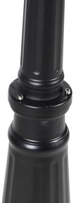 Lanterna da esterno classica nera 200 cm IP44 - Havana