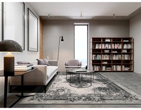 Tappeto in lana grigio 200x300 cm Meri - Agnella