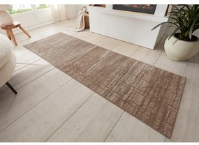 Passatoia marrone/beige 80x200 cm Terrain – Hanse Home
