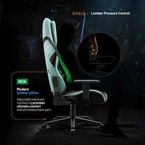Sedia da gaming Diablo X.One Prime Mystic Mint Normal Size