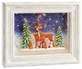 Markslöjd 705554 - Decorazione natalizia LED REINHARD LED/0,06W/4xAA/bianco caldo bianco