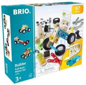 Brio Builder - Set di costruzioni con motore a trazione, 67 pz