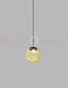 Puppet sospensione 22l ambra trasparente nero opaco 2 l22cc led 270...