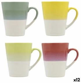 Tazza Quid Atenua Ceramica Multicolore (300 ml) (12 Unità)