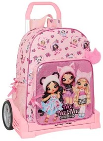 Trolley per la Scuola Na!Na!Na! Surprise Fabulous Rosa 33 x 42 x 14 cm