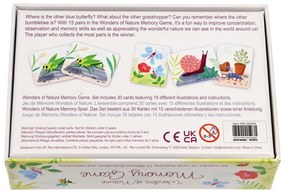 Gioco di società Memory Game Wonders of Nature - Rex London