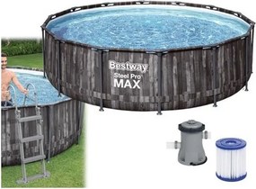 Piscina con struttura rotonda Steel Pro max 427x107 cm Bestway 5614Z