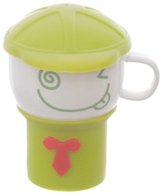 Tazza Mug con emoticon e coperchio