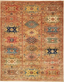 Samarkand Tappeto 150x190 Marrone (Pakistan) Annodato A Mano