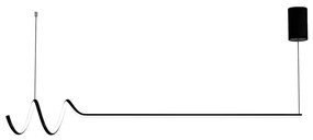 Lampada a sospensione LHJ030-CP 120cm NERO