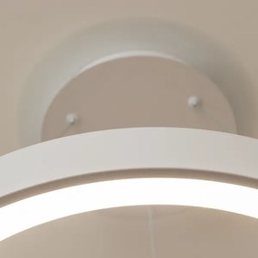 Brilagi - Lampadario dimmerabile a sospensione su cavo FALCON II LED/99W/230V Ø 60 cm bianco + telecomando