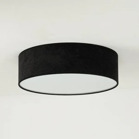 Duolla - Lampada LED da soffitto CORTINA LED/26W/230V Ø30 cm 4000K nero