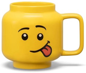 Tazza per bambini in ceramica gialla 530 ml Head - LEGO®
