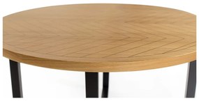Tavolino rotondo Camden Camden Herringbone - Woodman