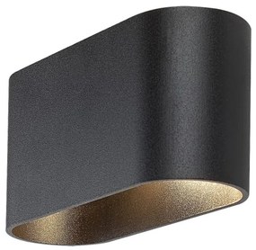 Rabalux 7023 - Applique KAUNAS 1xG9/10W/230V nera