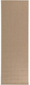 benuta Nest Tappeto passatoia per esterni Metro Beige 80x240 cm - Tappeto outdoor per balcone, terrazzo e giardino