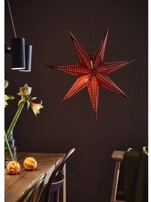 Markslöjd 705808 - Decorazione natalizia EMBLA 1xE14/25W/230V diametro 75 cm rosso