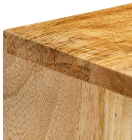 Credenza 85x40x71 cm in legno massello di mango
