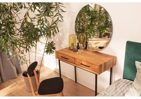 Tavolo da toeletta in rovere 97x45 cm Abies - The Beds