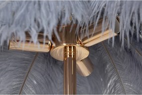 Lampada da terra grigia-oro (altezza 160 cm) Palm - Mauro Ferretti