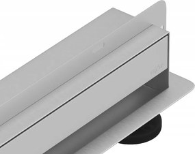 Mexen Flat Wall scarico lineare a parete 2 in 1 120 cm, inox - 1030120