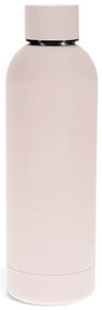 Bottiglia bottiglia da viaggio rosa chiaro in acciaio inox 500 ml – Rex London