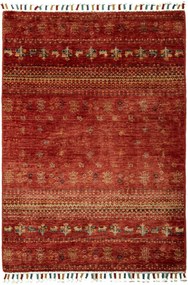 Gabbeh Tappeto 120 x 80 Rosa (Pakistan) Tessuto A Mano