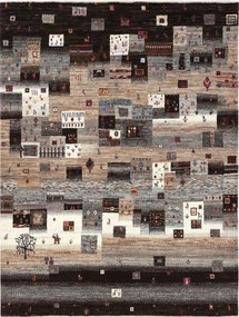 Loribaft Tappeto persiano 150x200 Beige (Iran) Annodato A Mano