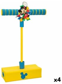 Pogo jumper Mickey Mouse 3D Giallo Per bambini (4 Unità)