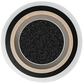 Rabalux 71316 - Plafoniera LED dimmerabile TANELI 56W/230V 3000/4000/6000K nera + telecomando