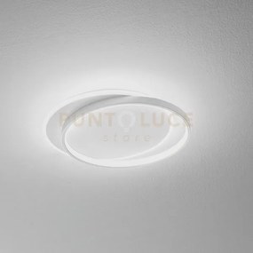 Christine p/g plafoniera led 3000k 3000lm 48w alluminio e metacrila...
