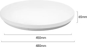 Brilagi - Plafoniera LED dimmerabile MILKY WAY LED/36W/230V 3000-6500K +telecomando