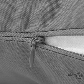 vidaXL Cuscini da Esterno 2 pz 60x60 cm Grigi