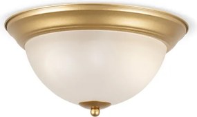 BRILAGI - Plafoniera FRESCO 2xE27/40W/230V diam. 28 cm dorata