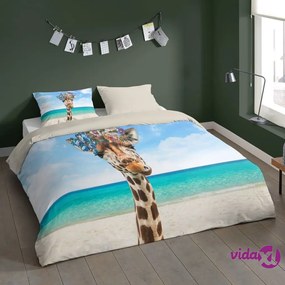 Pure Copripiumino COOL GIRAFFE 200x200/220 cm