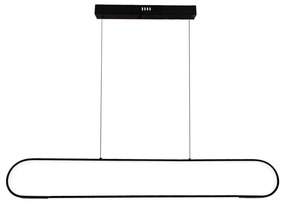 Lampadario LED a sospensione con filo FRAME LED/42W/230V nero