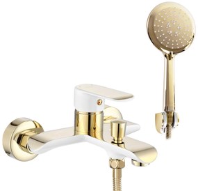 Rubinetto da vasca REA Bloom White gold