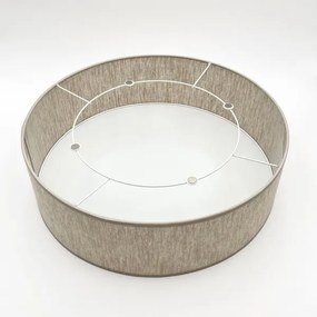 Plafoniera SIRJA 2xE27/15W/230V Ø 45 cm beige