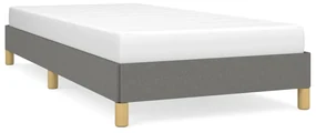 Giroletto grigio scuro 90x190 cm in tessuto