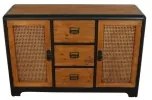 Credenza DKD Home Decor Abete Metallo (120 x 40 x 79 cm)