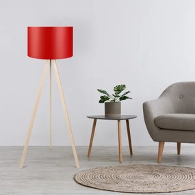 Piantana AYD 1xE27/40W/230V rossa/beige