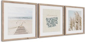 Set di dipinti 3 pz 30x40 cm Seaside – Styler