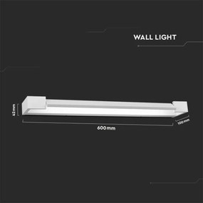 Illuminazione a LED per specchi da bagno LED/16W/230V 3000K IP44 bianco
