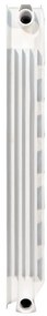 Radiatore acqua calda PRODIGE MODERN in alluminio, 6 elementi, interasse 700 mm, bianco