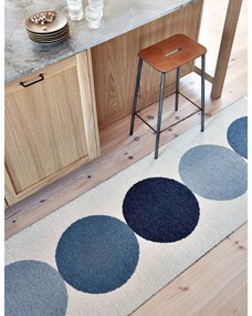 Tappeto da interno/esterno blu/color crema 70x140 cm Otto Sky – Pappelina
